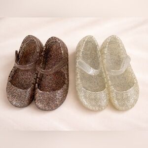 Old Navy Girls' Glitter Jelly Mary Jane Shoes - Sparkle Finish - summer shoes